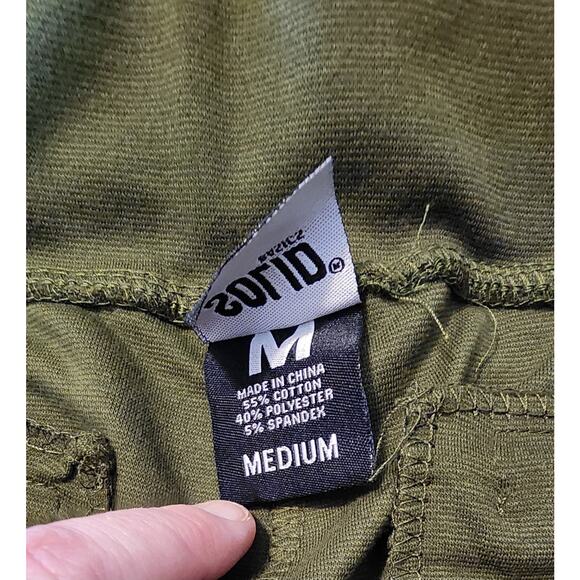 Solid Basics Joggers With Robot Teddy Bear Accent Size Medium. 1293 - Picture 9 of 10